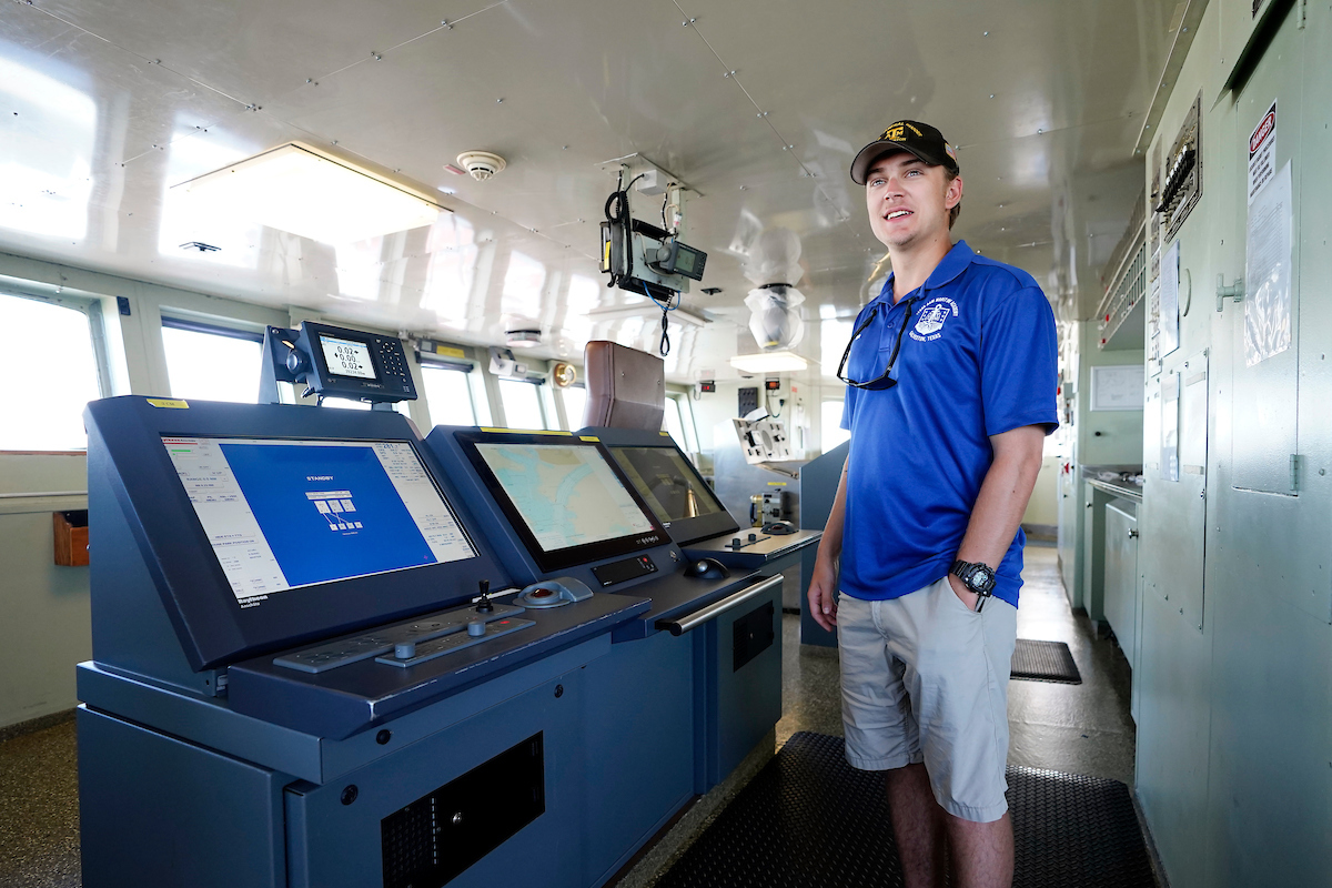 Maritime Business Administration Students get to learn from industry experts about industries along the Gulf Coast